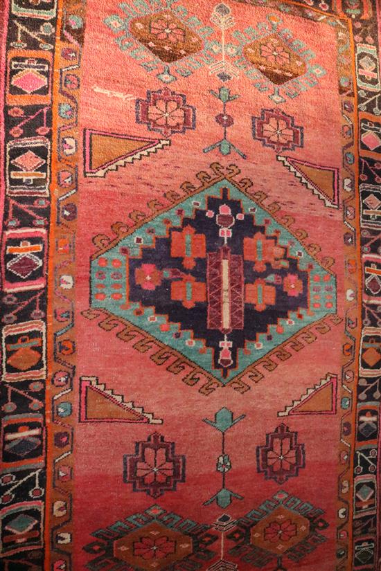 Persian pink ground rug